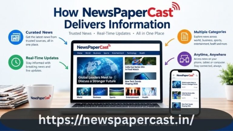 How NewsPaperCast Delivers Information
