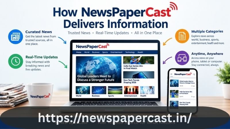 How NewsPaperCast Delivers Information